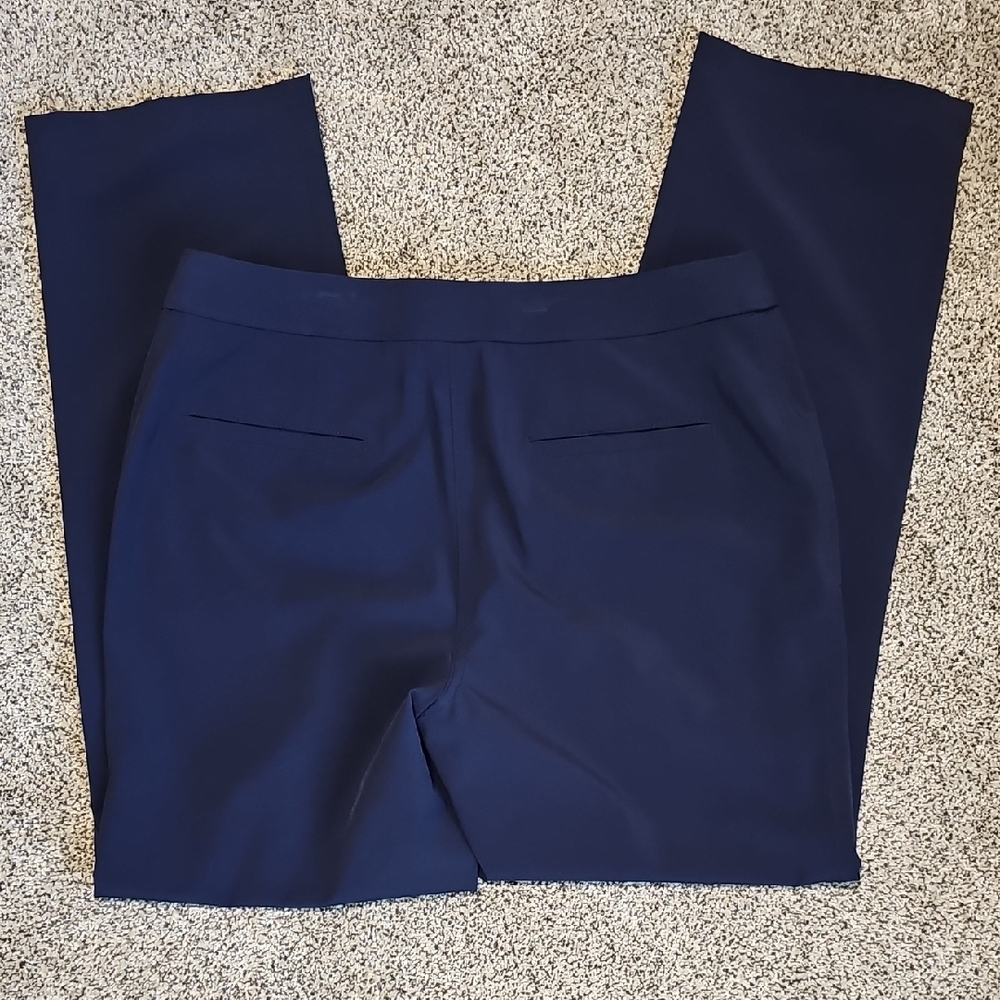 Chico's Deep Blue Straight Leg Pants